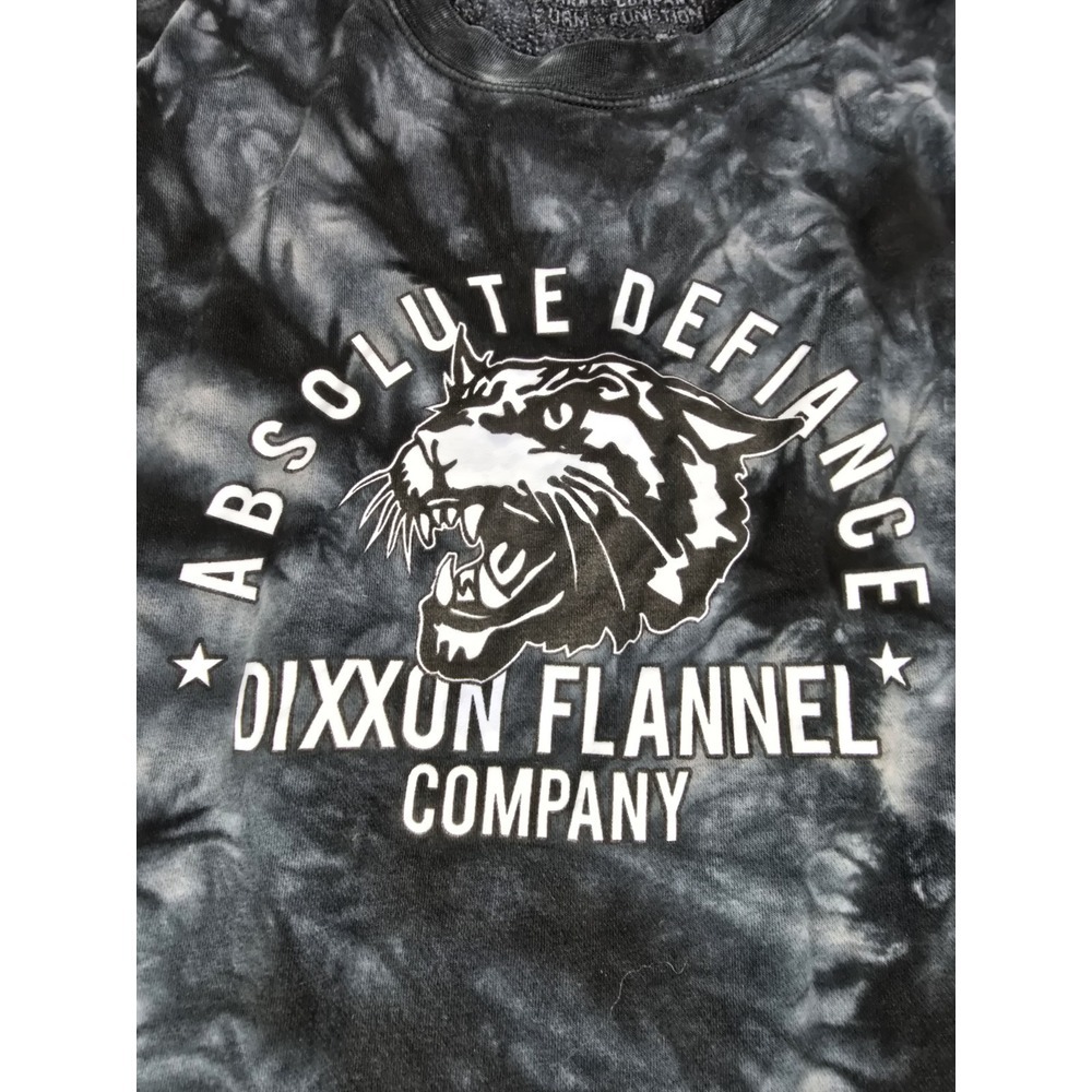 DIXXON Flannel Pullover Sweatshirt Men's Size‎ XL Absolute Defiance Tye Dyed